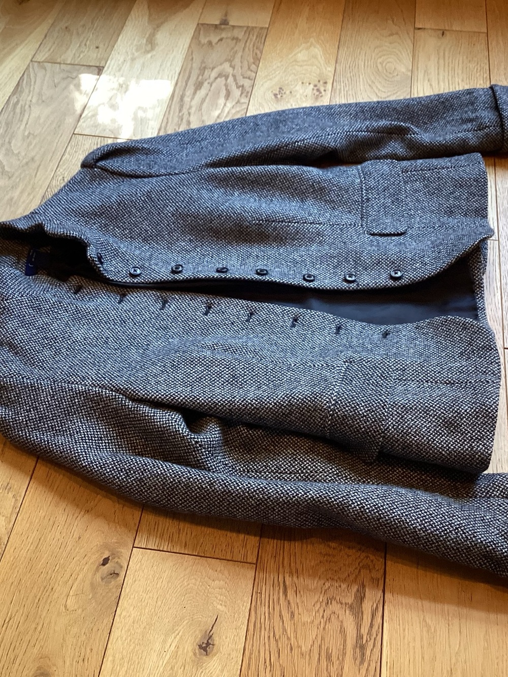 Chaps wool herringbone, blazer - Picture 3 of 7